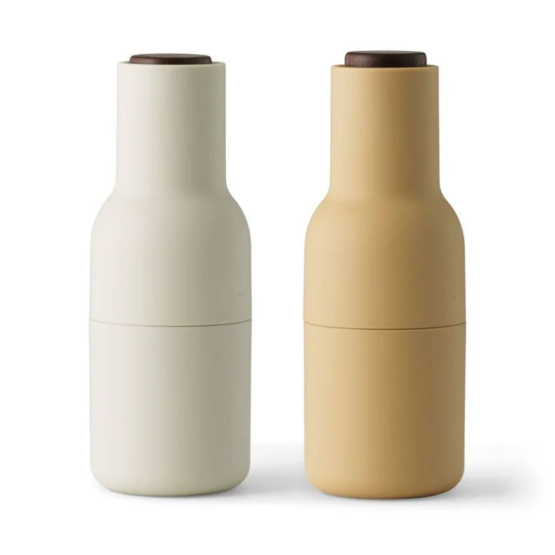 Audo CPH Bottle Grinder - Barley w. Walnut Lid, 2 Pack