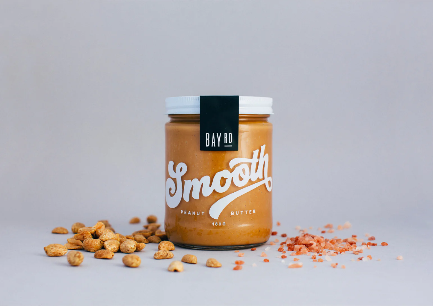 Bay Rd | Organic Smooth Peanut Butter 480g