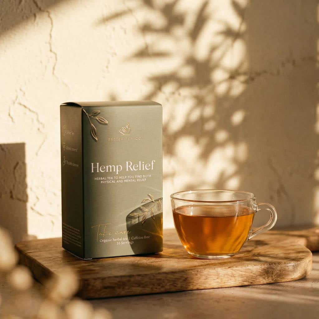 Better Tea Company Hemp Relief Box
