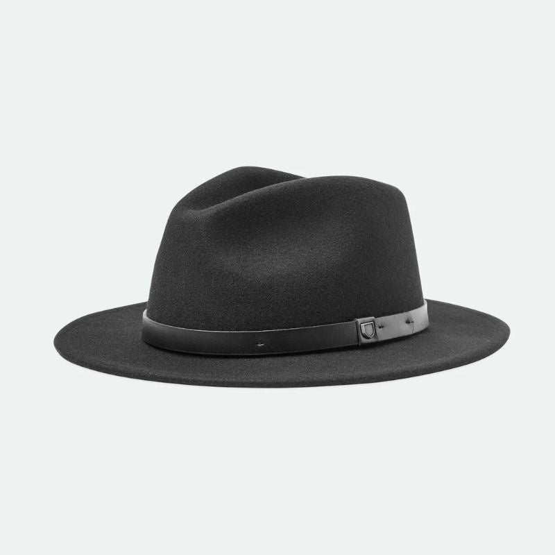 Brixton Messer Fedora Black/Black