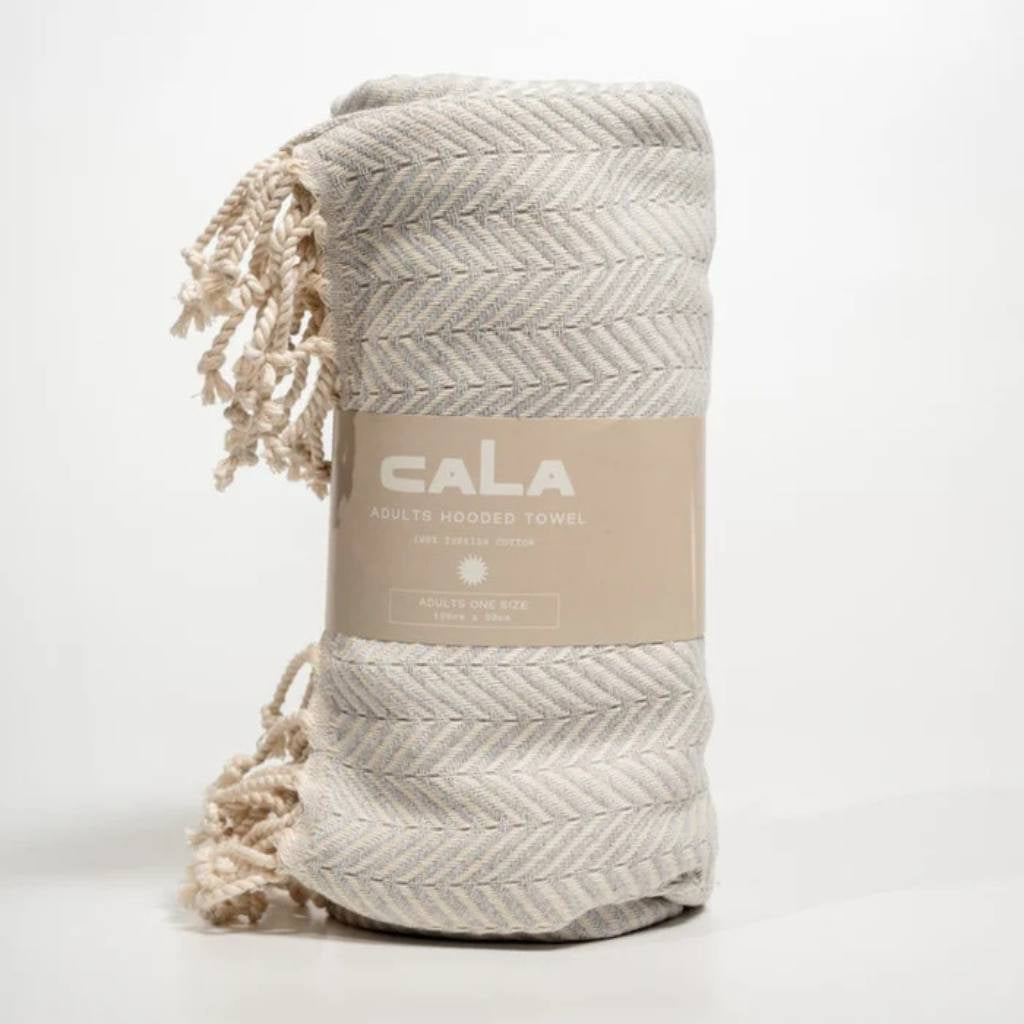 Cala Beach Essentials | Adults Poncho Light - Grey