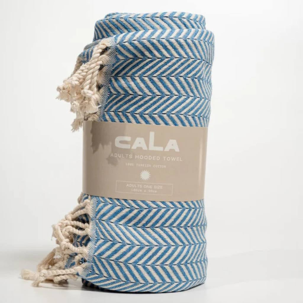 Cala Beach Essentials | Adults Poncho - Sky Blue