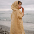 Cala Beach Essentials | Kids Small Poncho - Mustard