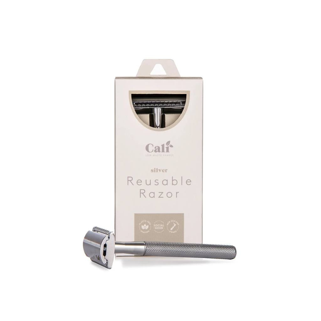 CaliWoods | Safety Razor - Silver