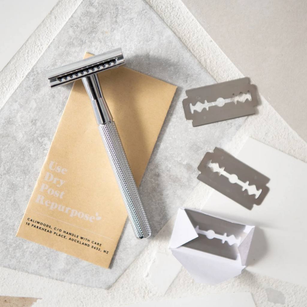 CaliWoods | Safety Razor - Silver