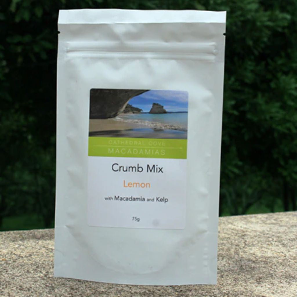 Cathedral Cove Macadamias | 75g Lemon Crumb Mix with Macadamia & Kelp