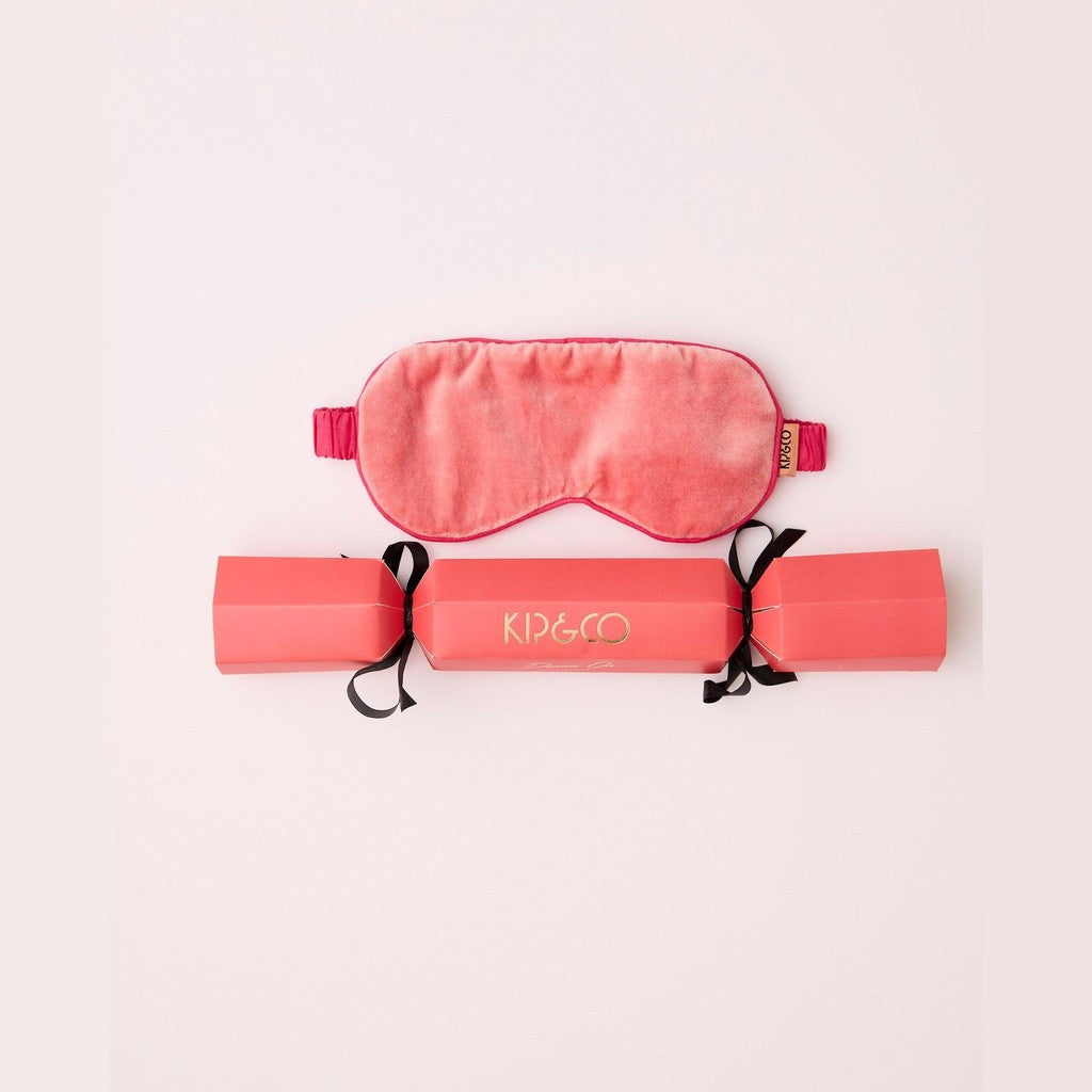 Kip & Co | Christmas Slumber Velvet Bon Bon Eye Mask 4P Set