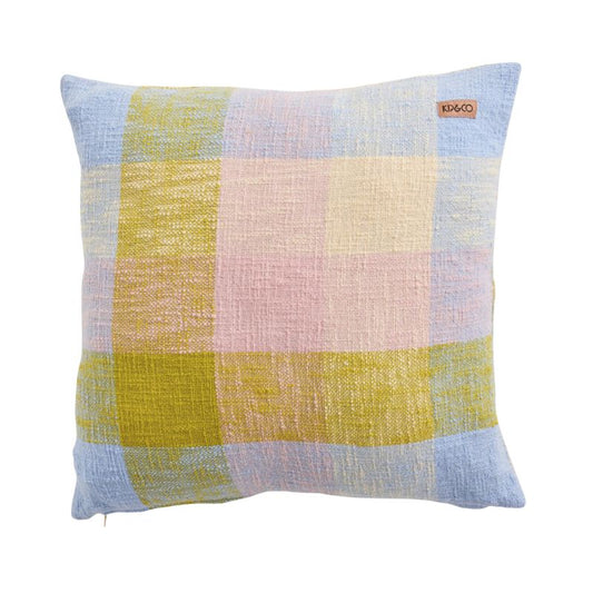 Kip & Co  | Corfu Tartan Woven Cushion