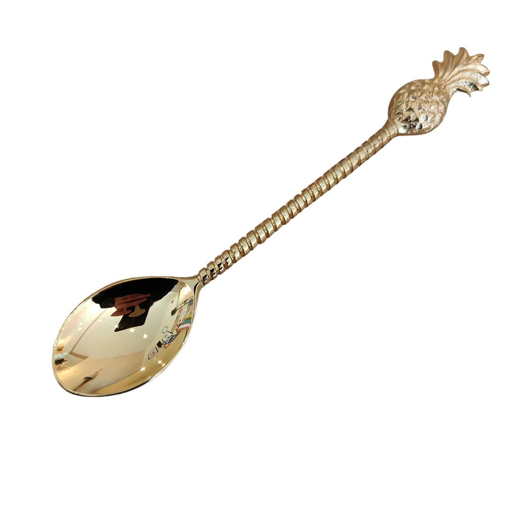Cove Brass Pineapple Teaspoon