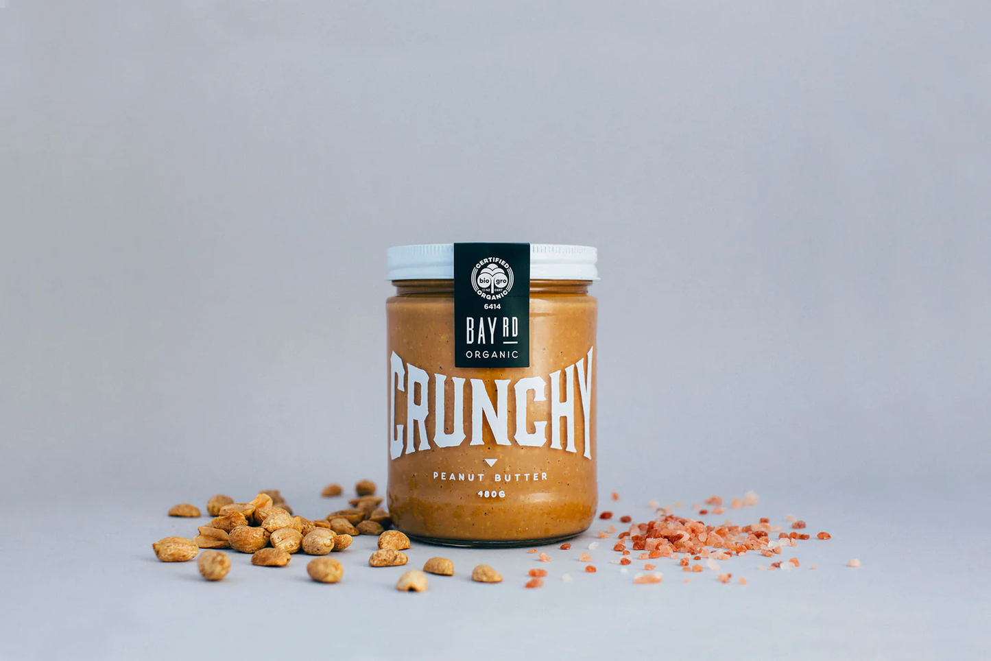 Bay Rd | Organic Crunchy Peanut Butter 480g