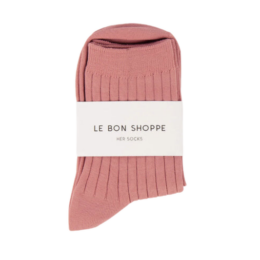 Le Bon Shoppe Her Socks Mc Cotton Desert Rose 2 PR