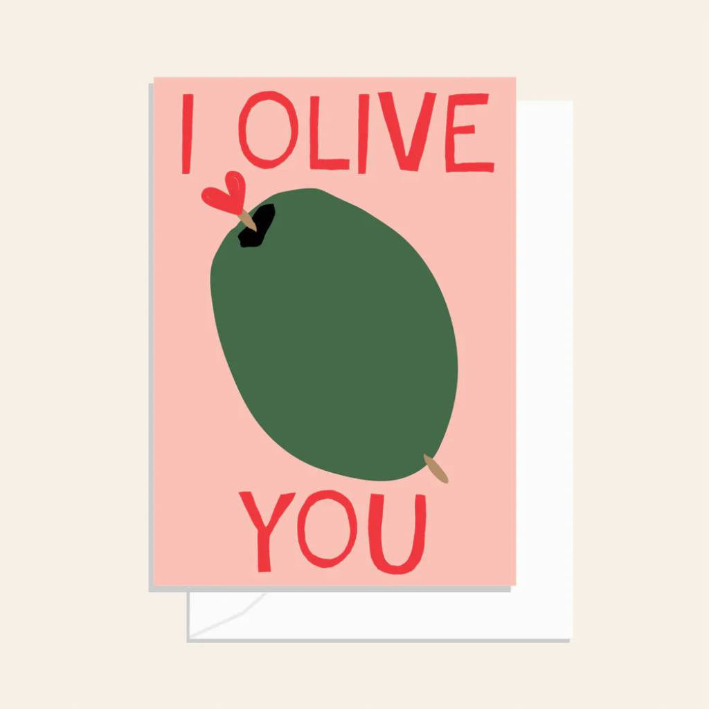 Elm Paper | Card - I Olive You