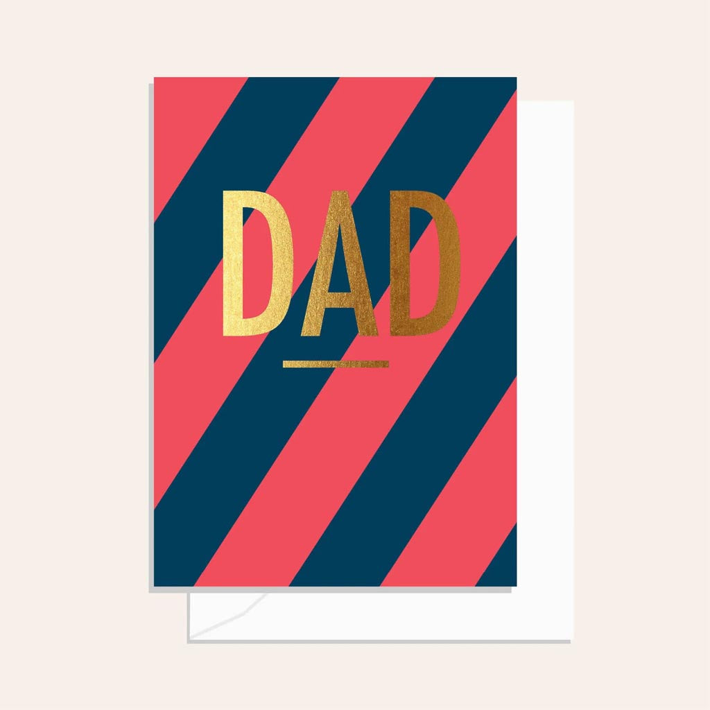 Elm Paper | Card | Dad Red Stripe