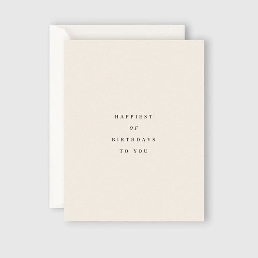 Father Rabbit | Card - Happiest Of Birthdays To You