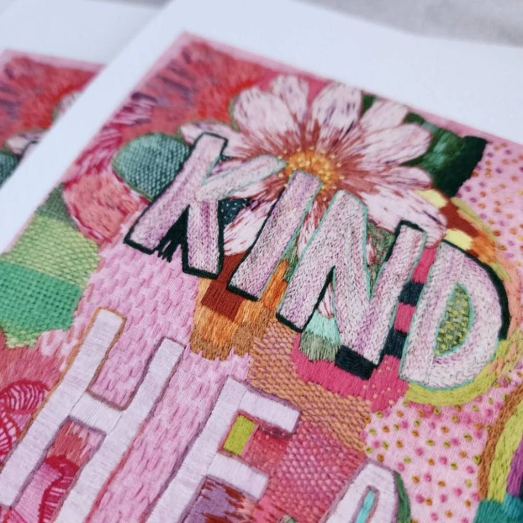 Fleur Woods | Kind Heart Fine Art Print A4