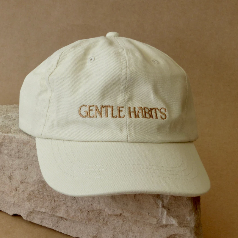 Gentle Habits | Positive Outcomes Cap - Cream/Tobacco