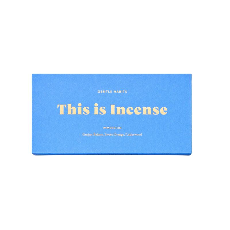 Gentle Habits | This Is Incense - Immersion