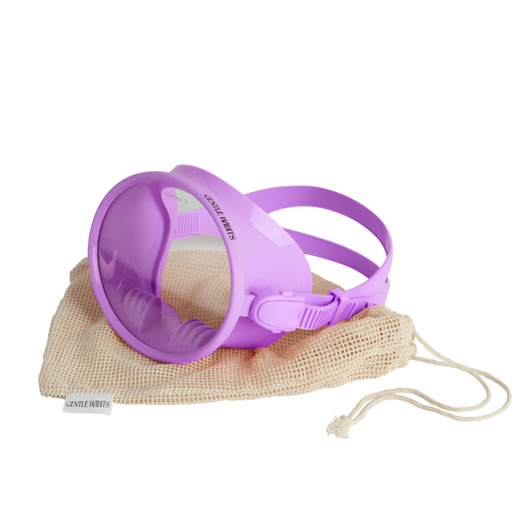 Gentle Habits Dive Mask - BRIGHT PURPLE