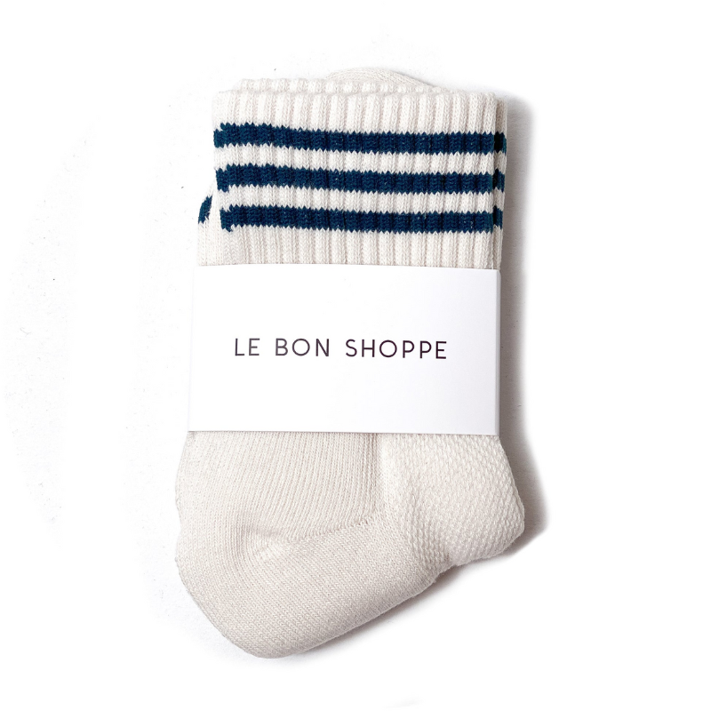 Le Bon Shoppe Girlfriend Socks Egret 2 PR