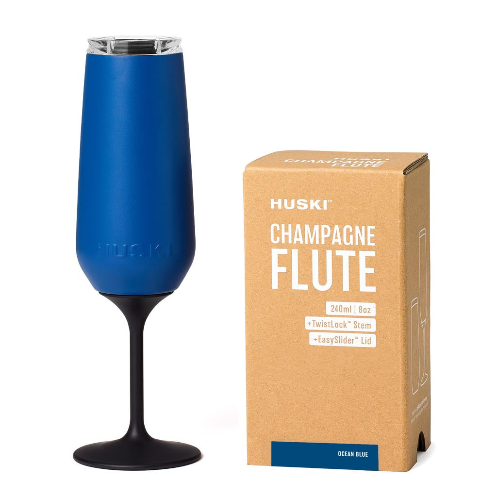 Huski | Champagne Flute Ocean Blue (Limited Release)