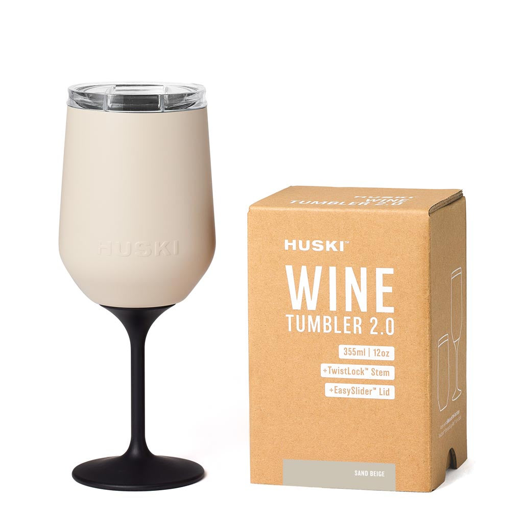 Huski | Wine Tumbler 2.0 Sand Beige (Limited Release)