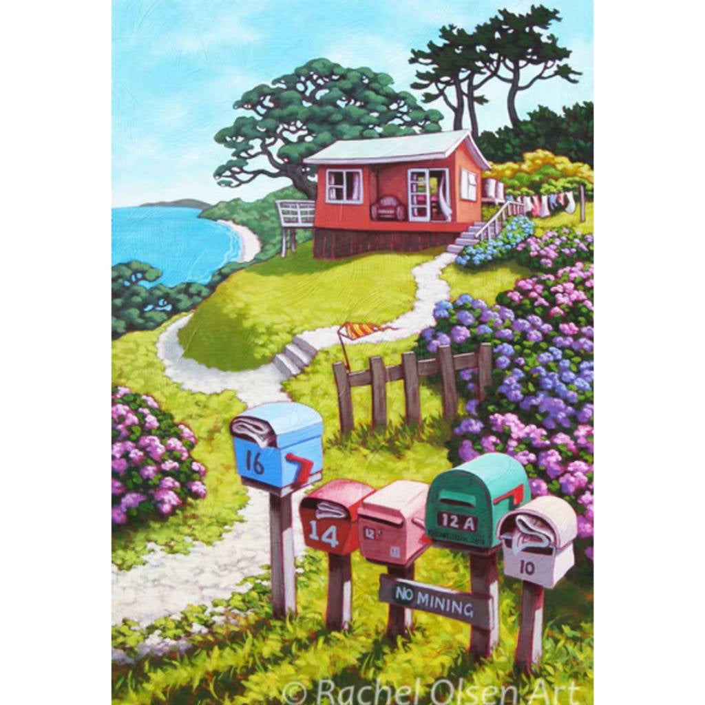 Rachel Olsen Greeting Card - Hydrangea Bach