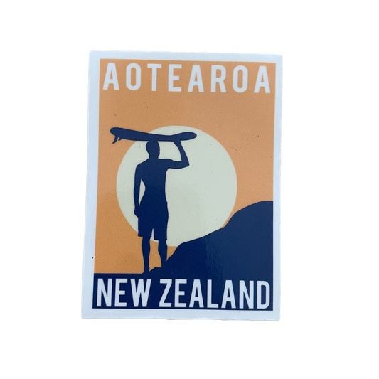 Vinyl Sticker – Aotearoa Yellow