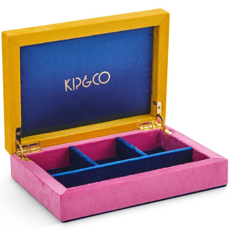 Kip & Co  | Jewels For Jewels Velvet Jewellery Box Small Small