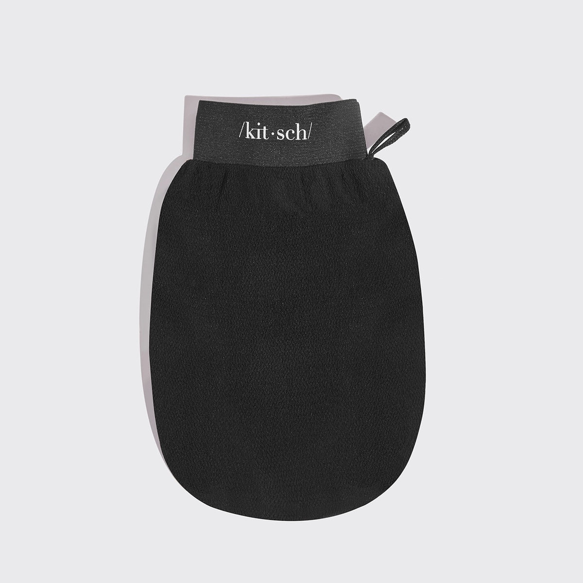 KITSCH | Exfoliating Gloves 2pc Set - Black & Terracotta