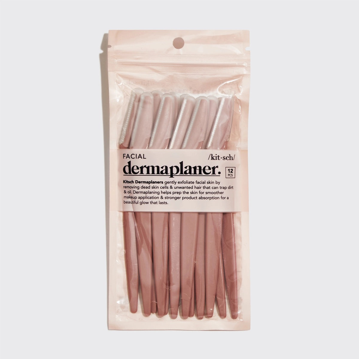 KITSCH | Recycled Plastic Dermaplaners 12pc Set - Terracotta