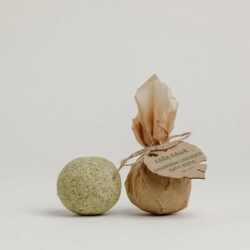 Kara Kawa | Kawakawa Lavender Bath Bomb