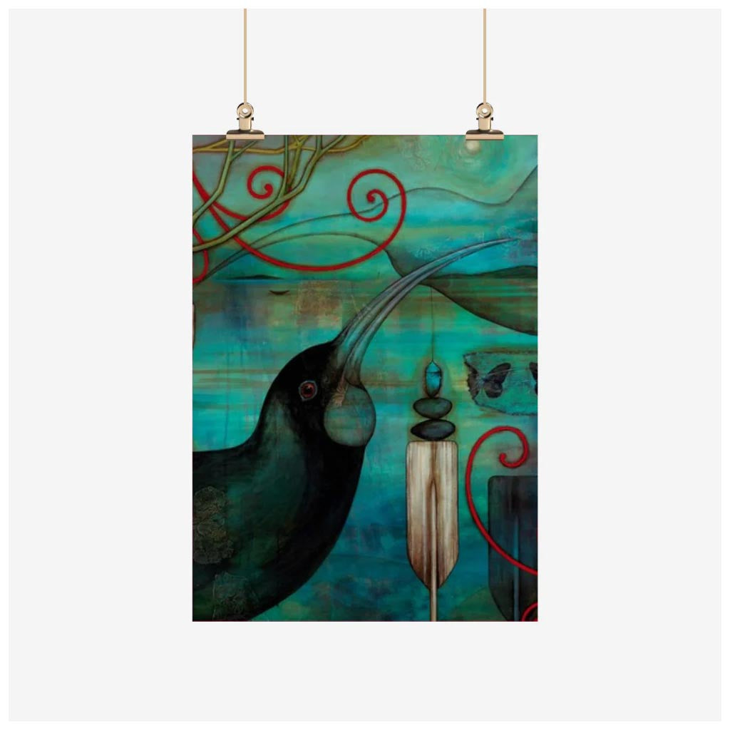 Kathryn Furniss | Tea Towel - Huia