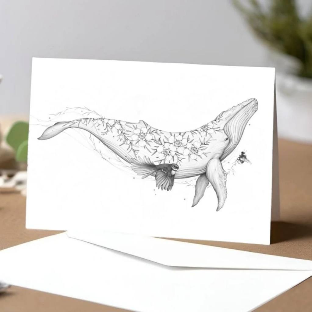 Katy Hayward | Cards - Lead Me Home - Whale