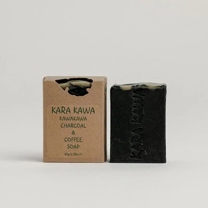 Kara Kawa | Kawakawa Charcoal & Coffee Soap