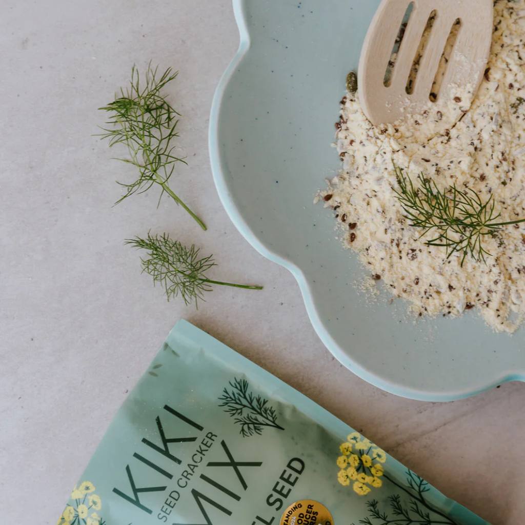 Kiki Seed Cracker Mixes Fennel Seed