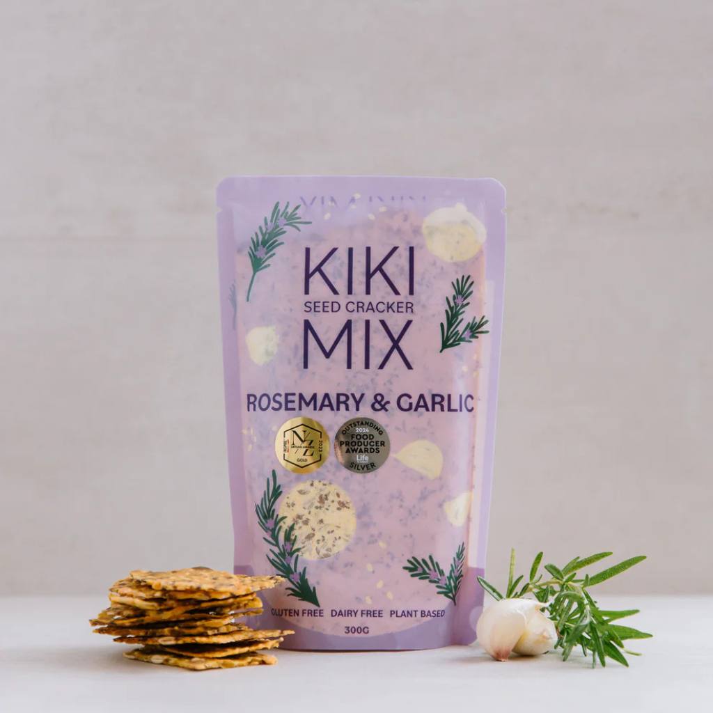 Kiki Seed Cracker Mixes Rosemary & Garlic