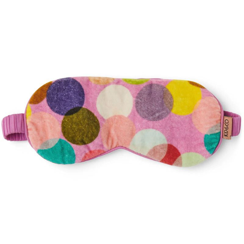 Kip & Co | Confetti Pink Velvet Eye Mask