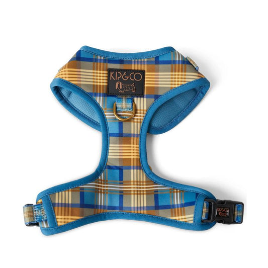 Kip & Co | Cosy Tartan Dog Harness