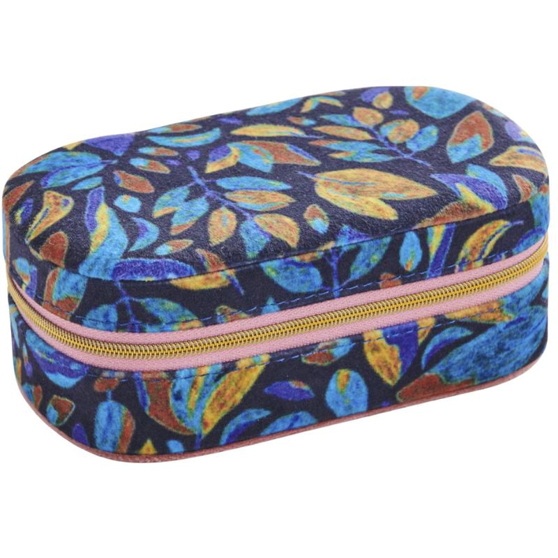 Kip & Co  | Fallen Leaves Travel Velvet Jewellery Box