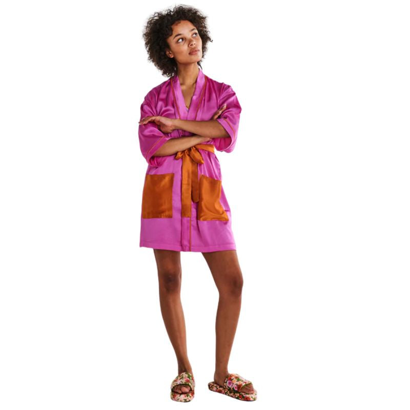 Kip & Co | Flirty Satin Robe