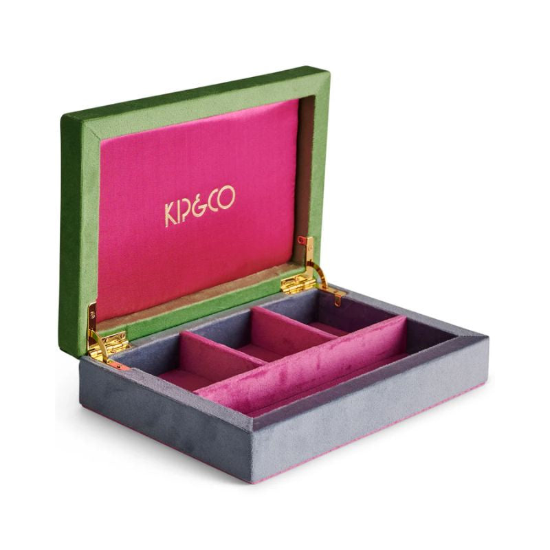 Kip & Co | Kaleidoscope Velvet Jewellery Box Small