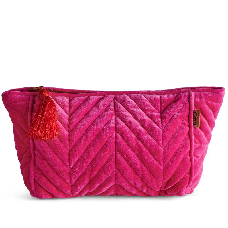 Kip & Co | Me And You Velvet Toiletry Bag