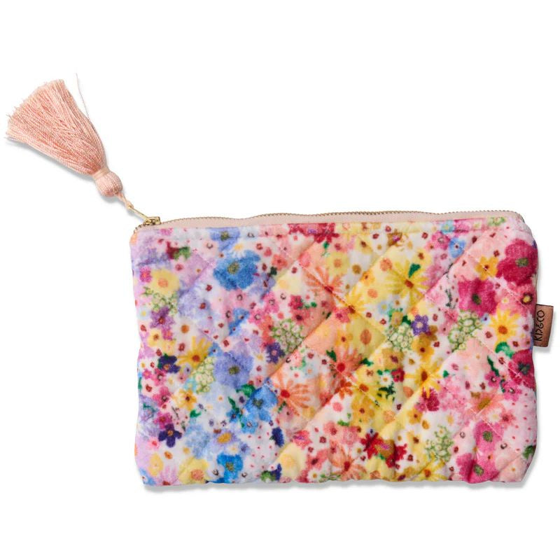 Kip & Co | Posie Lane Velvet Cosmetics Purse