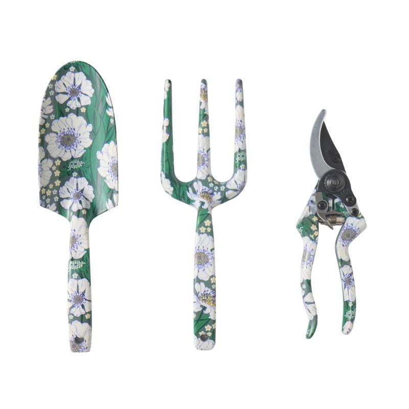 Enhance your gardening experience with Kip &amp; Co&#39;s Tumbling Flowers Tools &amp; Gloves, available at Cove. These vibrant and stylish gardening essentials are designed to bring both functionality and flair to your outdoor activities. Whether you&#39;re planting, pruning, or weeding, these tools and gloves will add a touch of elegance and efficiency to your gardening routine.