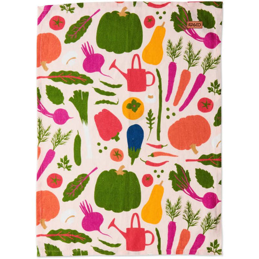 Kip & Co x Stephanie Alexander Stephanie's Harvest Linen Tea Towel