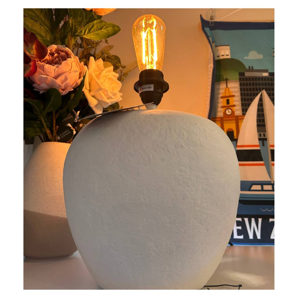Kip & Co | Sophie Lamp Base Coconut