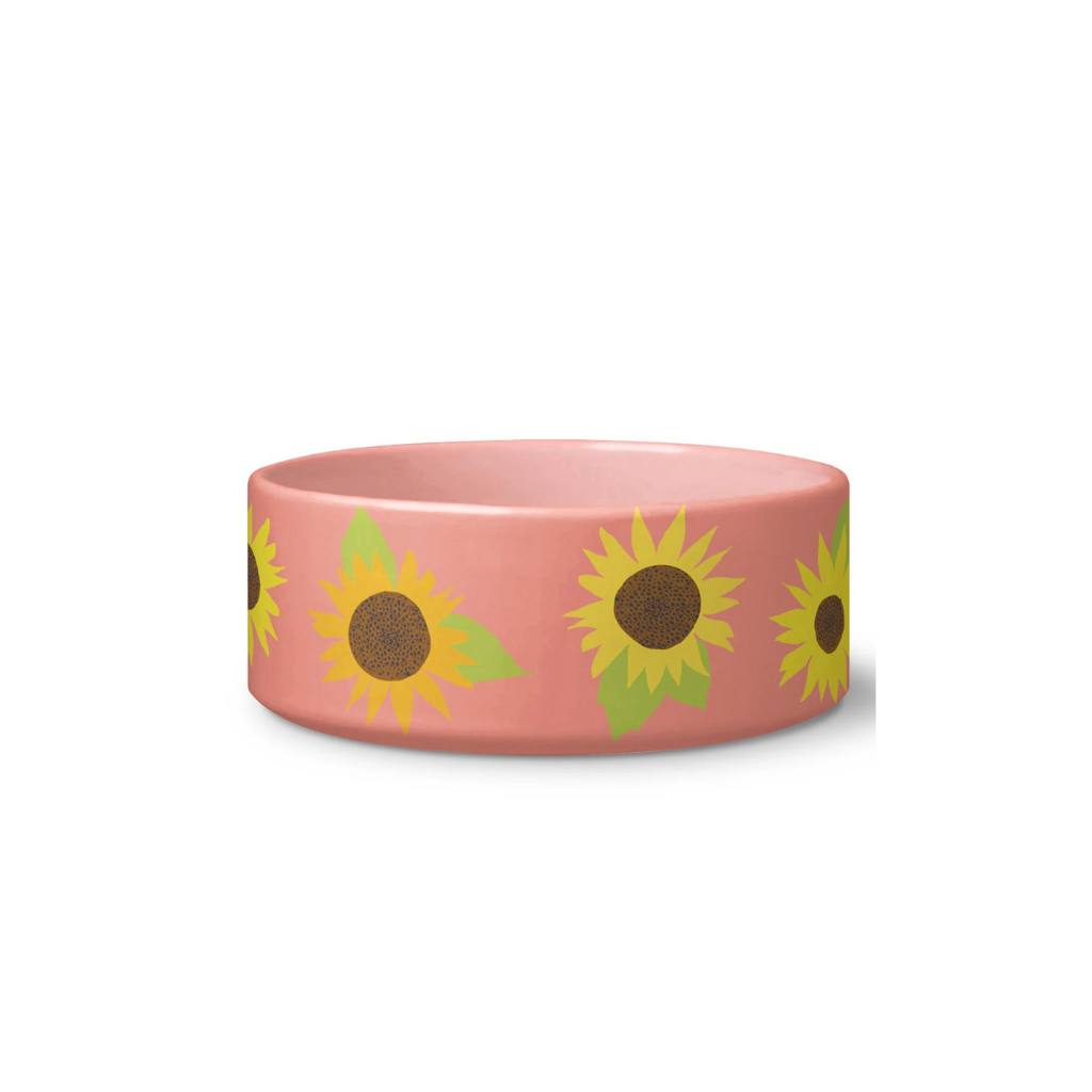 Kip & Co | Sunflower Sunshine Dog Bowl