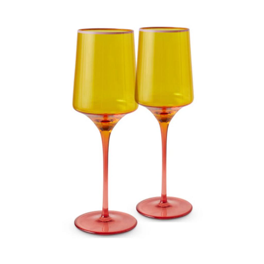 Kip & Co | Tropical Punch Vino Glass 2P Set
