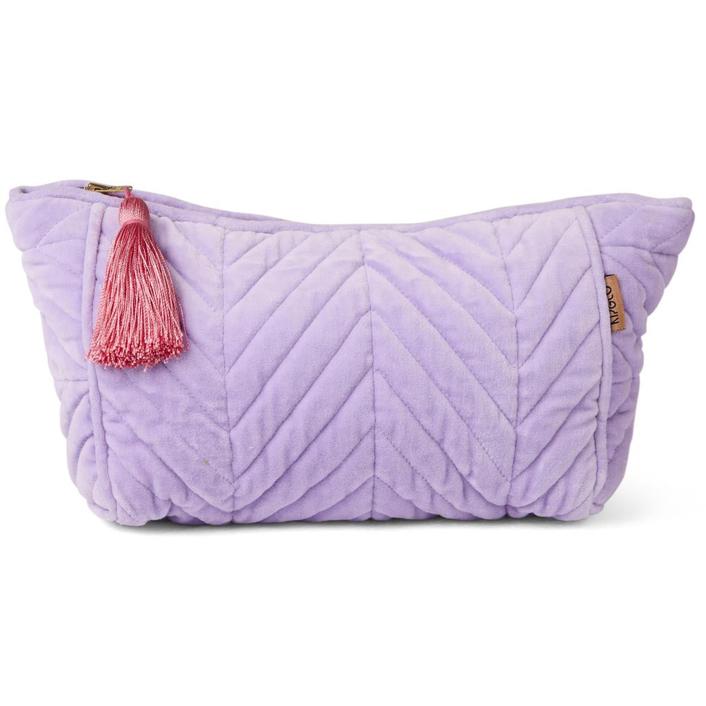 Kip &amp; Co | Lilac Velvet Toiletry Bag