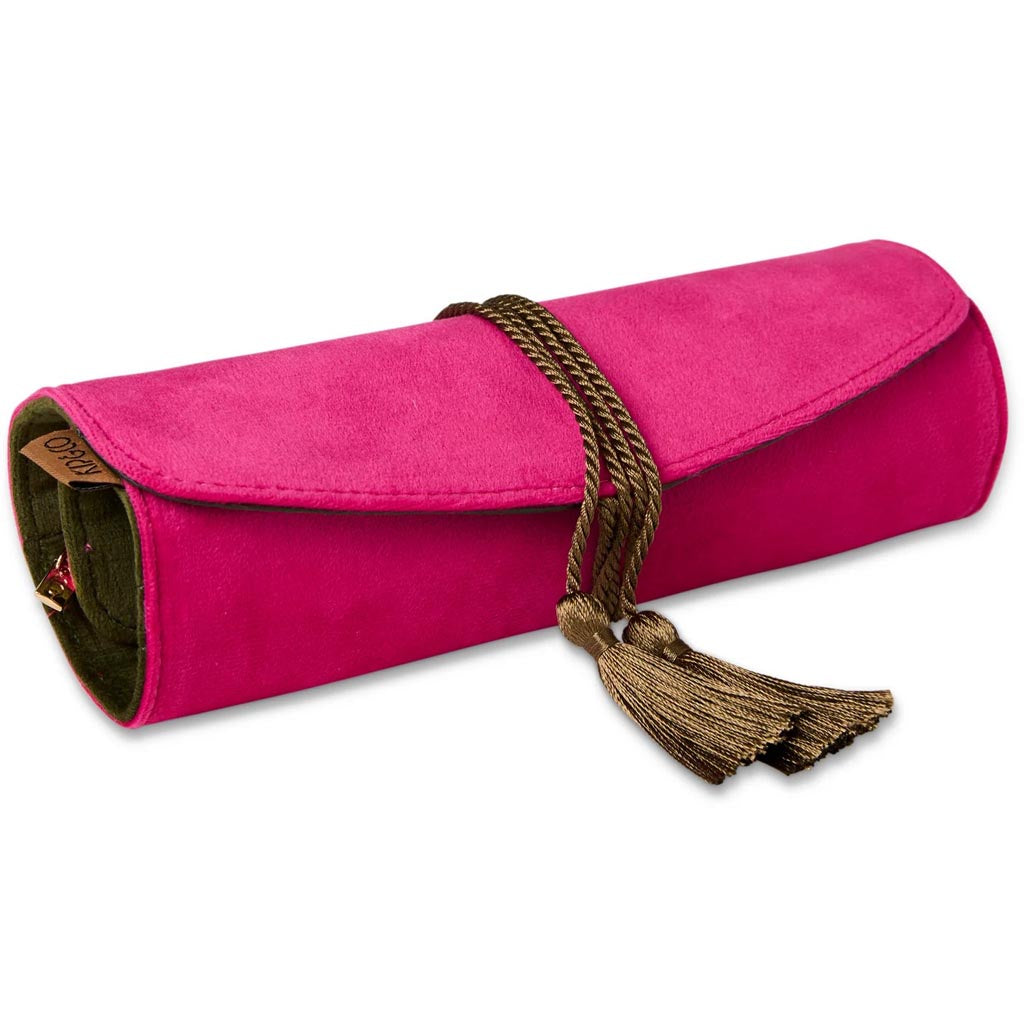Kip & Co | Prickly Pear Velvet Jewellery Roll